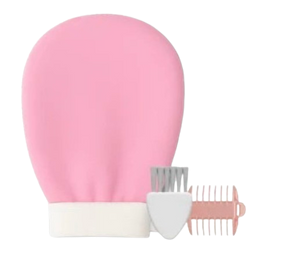 Gant exfoliant anti-poils incarnés